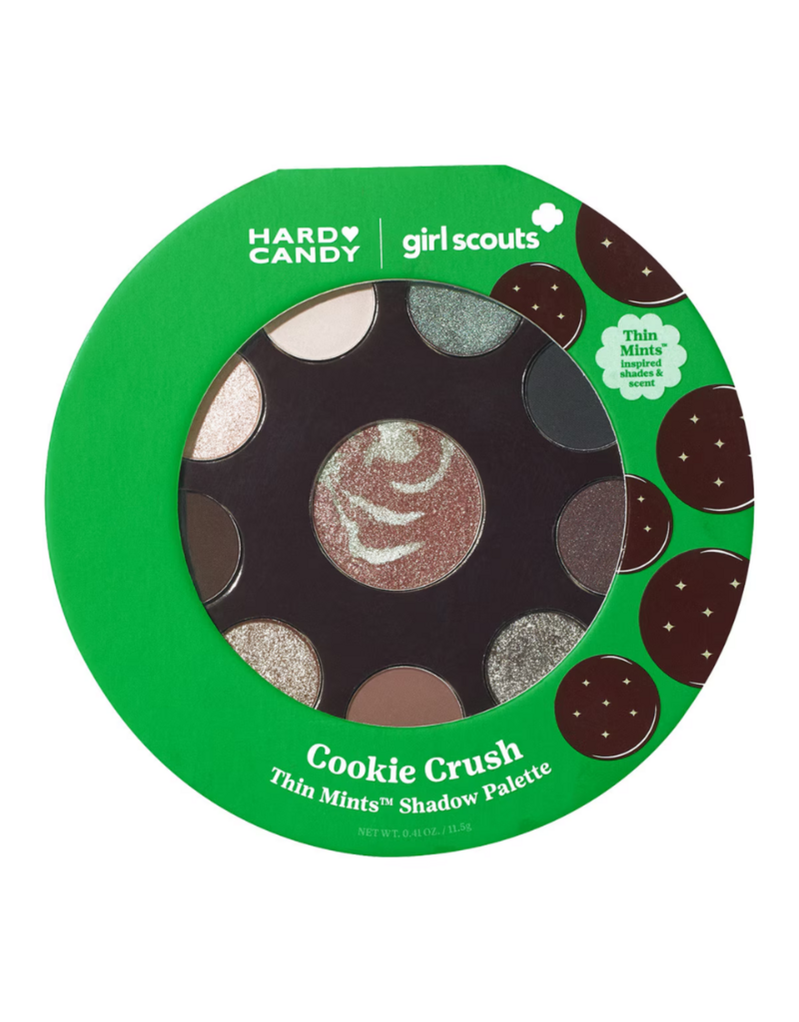 Hard Candy X Girl Scouts Cookie Crush Shadow Palette - Thin Mint