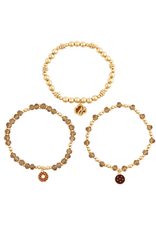 Sparkle Cookie Bracelet Set