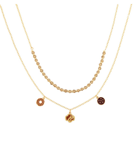 Sparkle Cookie Neclace