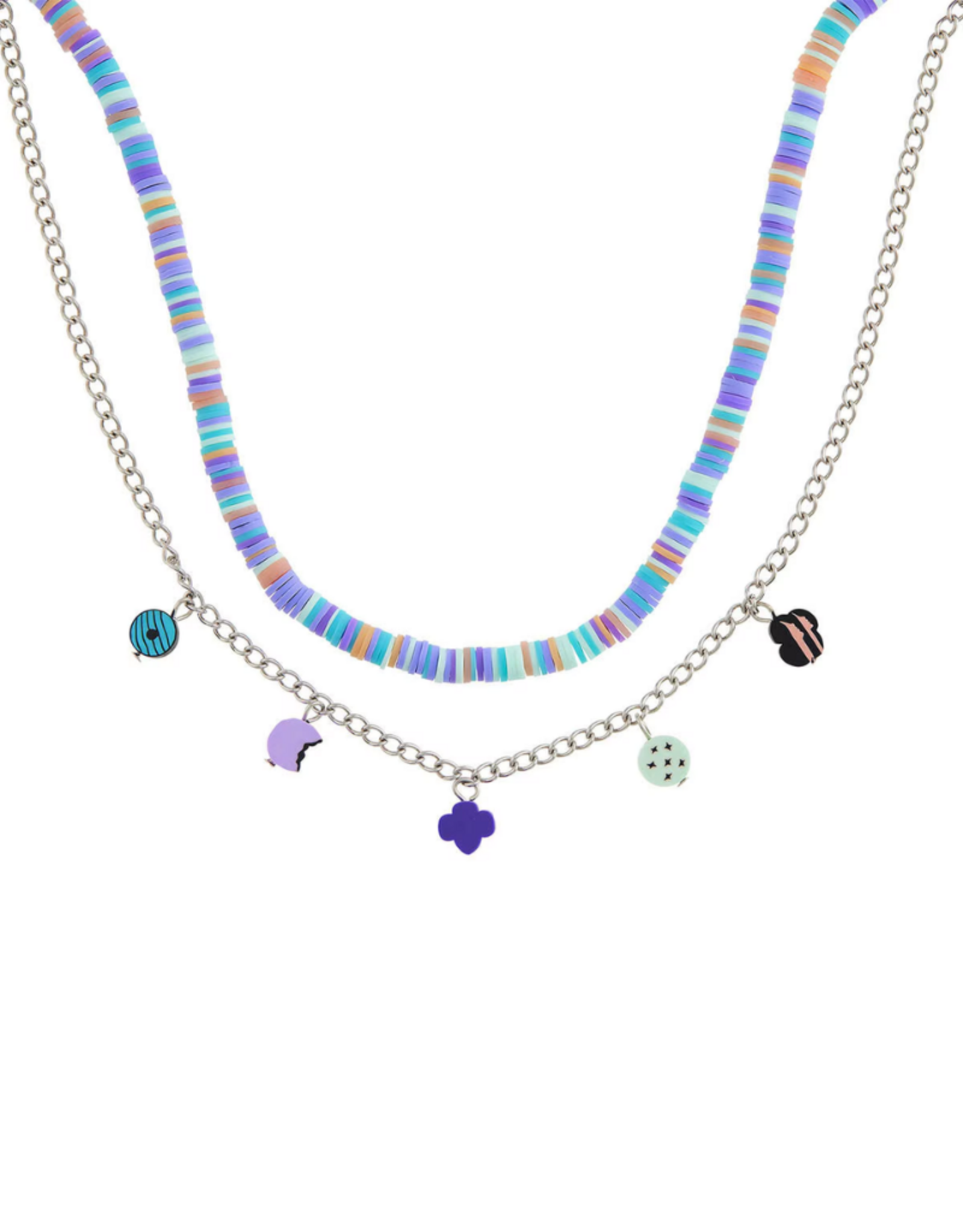 Beaded Cookie Necklace