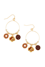 Sparkle Cookie Earring Set