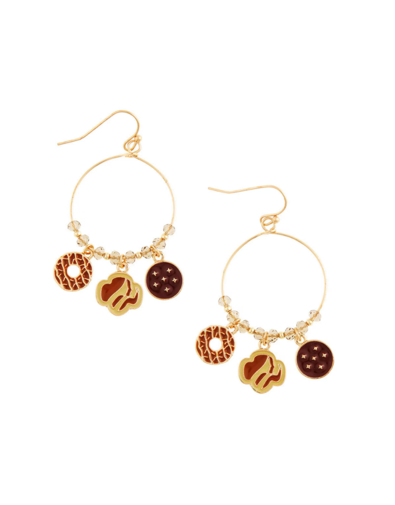 Sparkle Cookie Earings