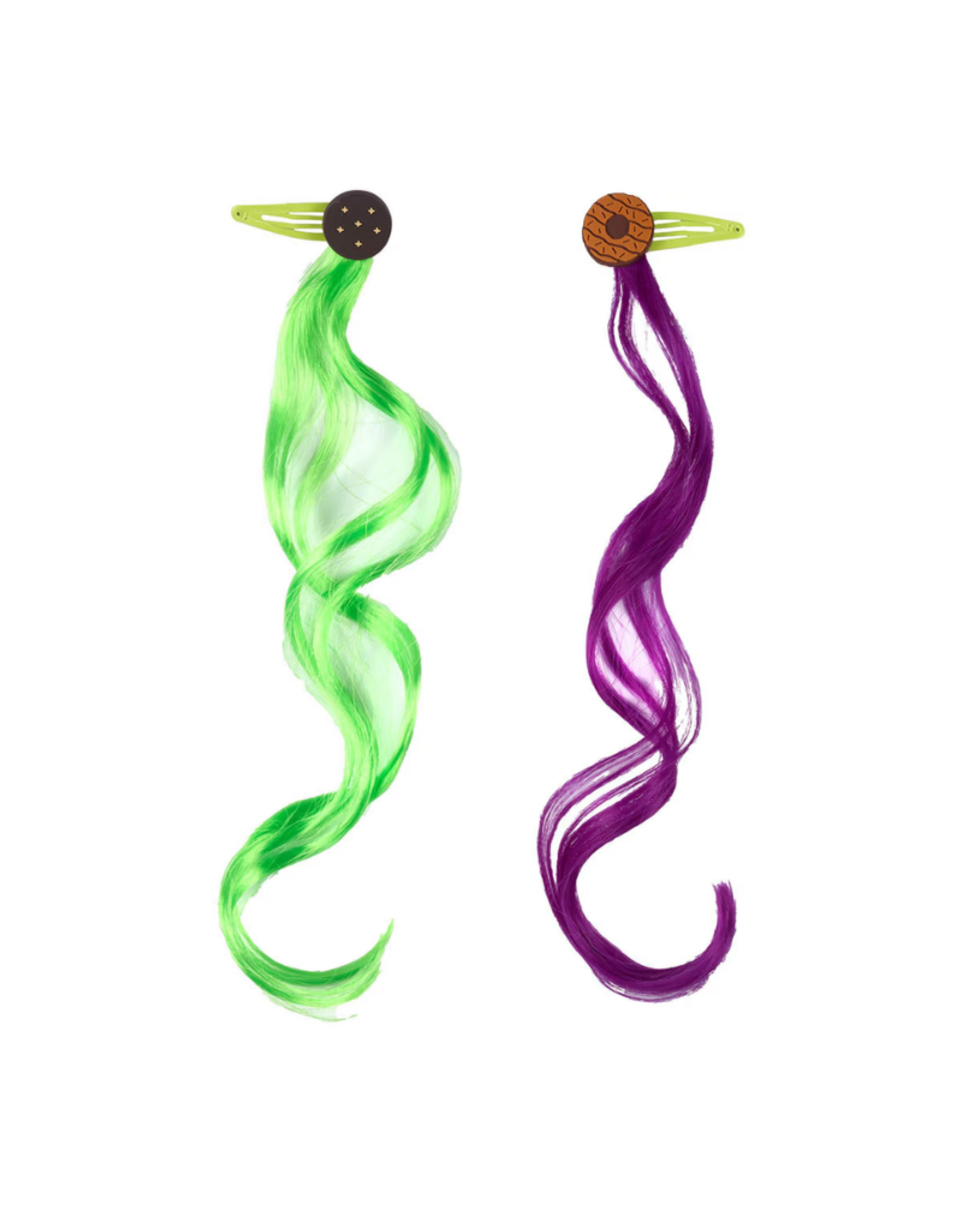Cookie Fun Finds Hair Tinsel Barrettes