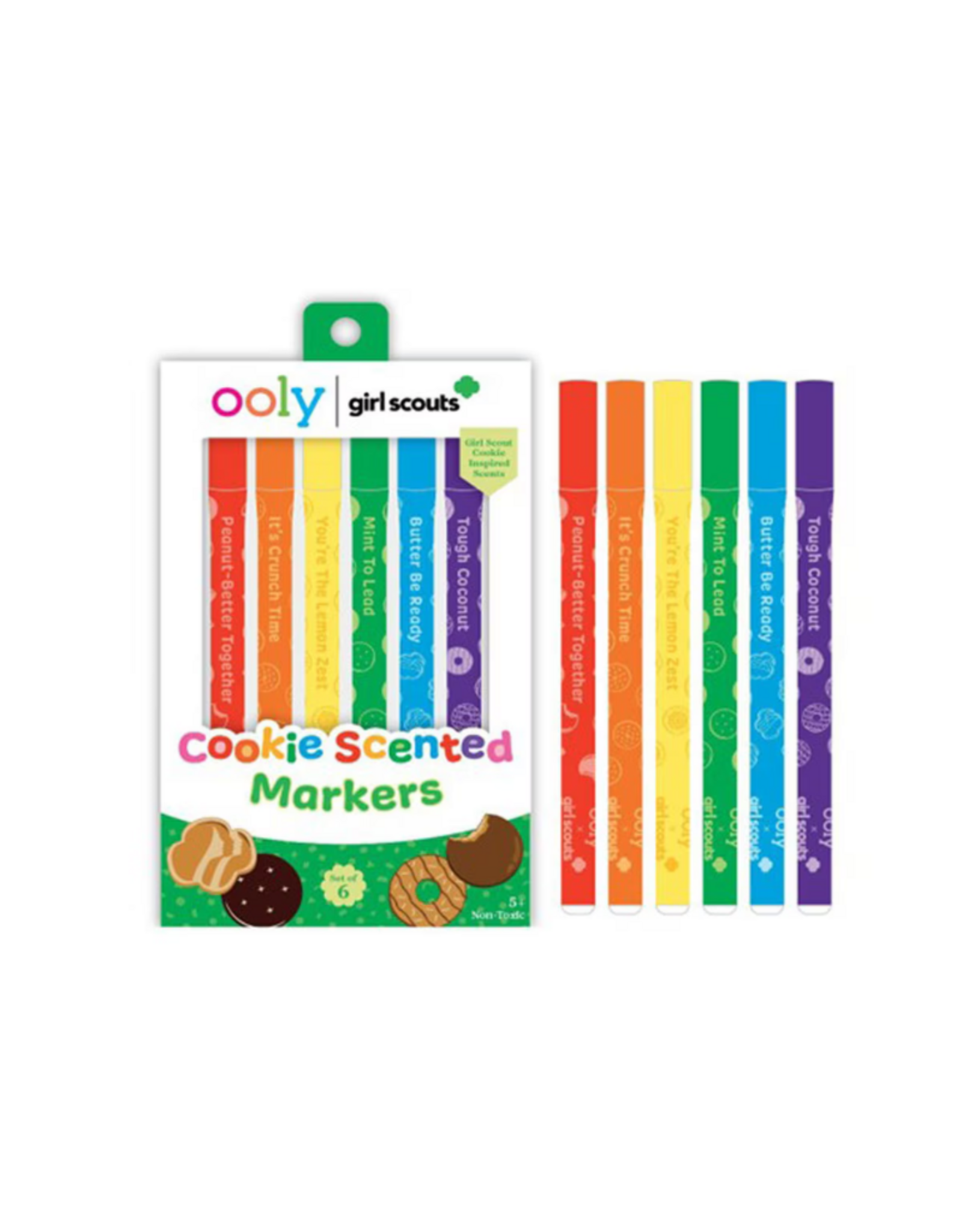 OOLY x Girl Scouts Cookie Scented Markers