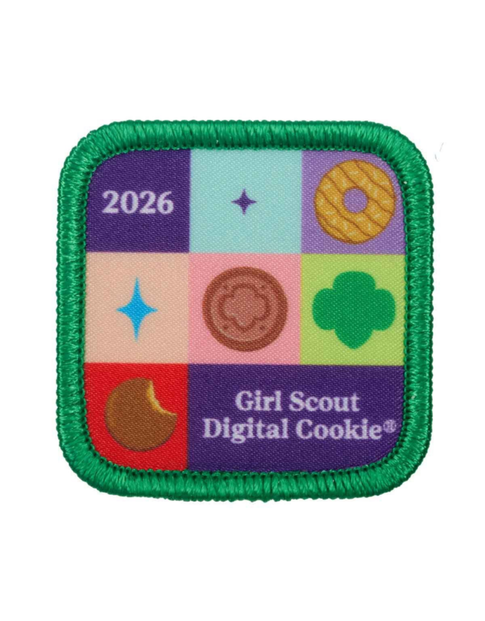 2026 Girl Scout Digital Cookie Sew-On Patch
