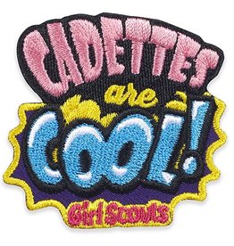 GIRL SCOUTS OF THE USA ! *Cadettes Are Cool! Patch