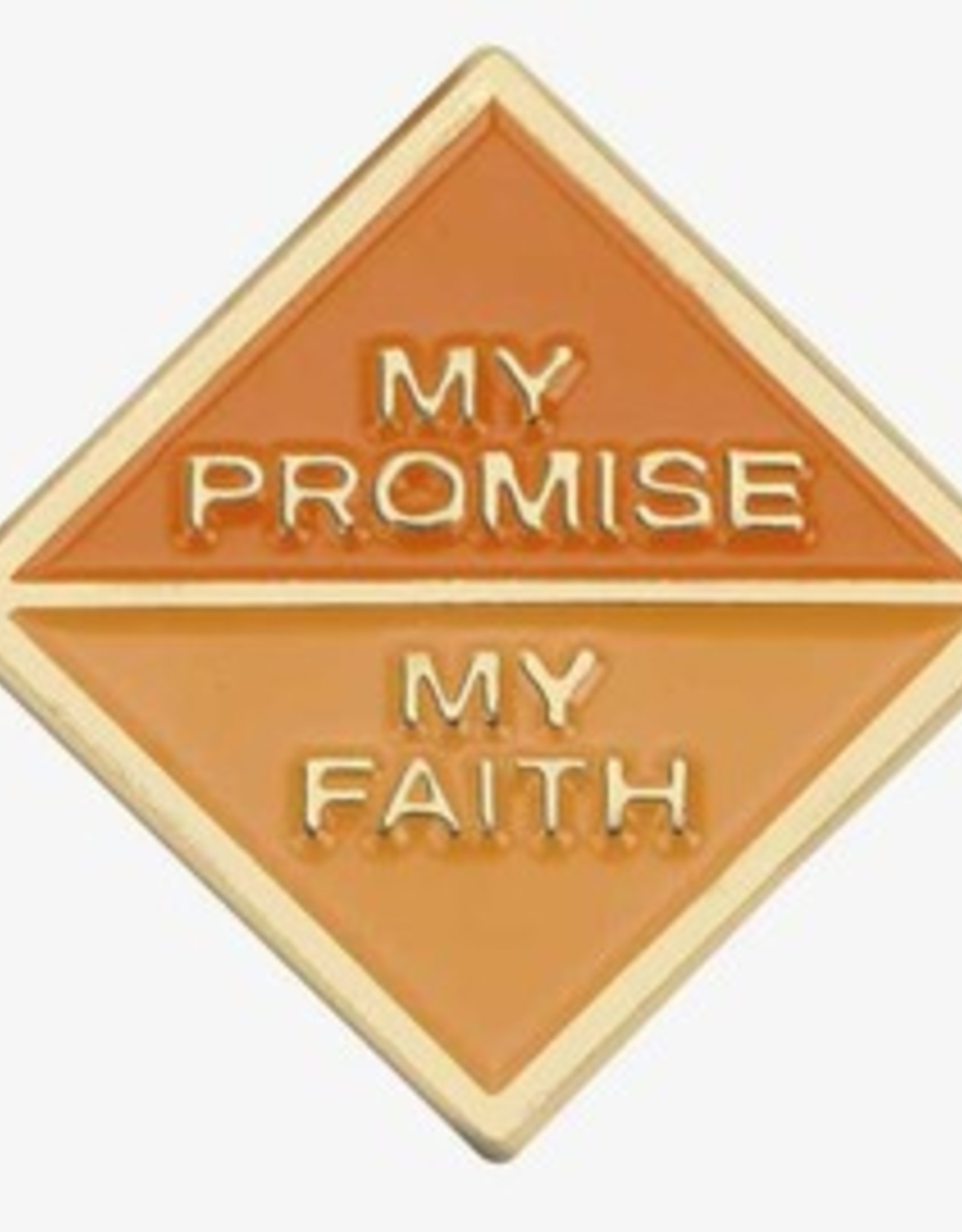 GIRL SCOUTS OF THE USA Senior My Promise/Faith Pin 2