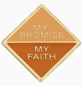 GIRL SCOUTS OF THE USA Senior My Promise/Faith Pin 1