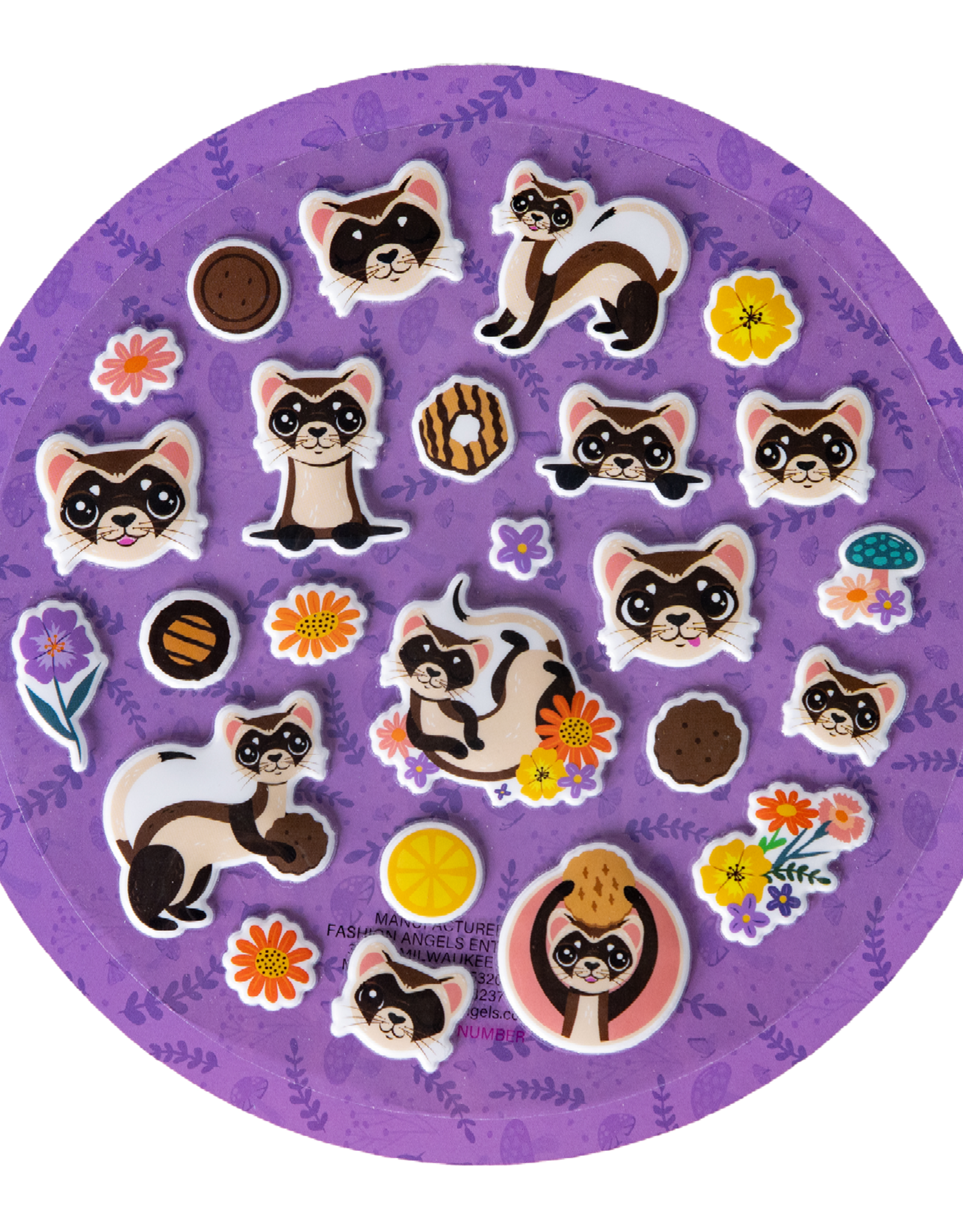 2026 Brave Fierce Fun Puffy Stickers