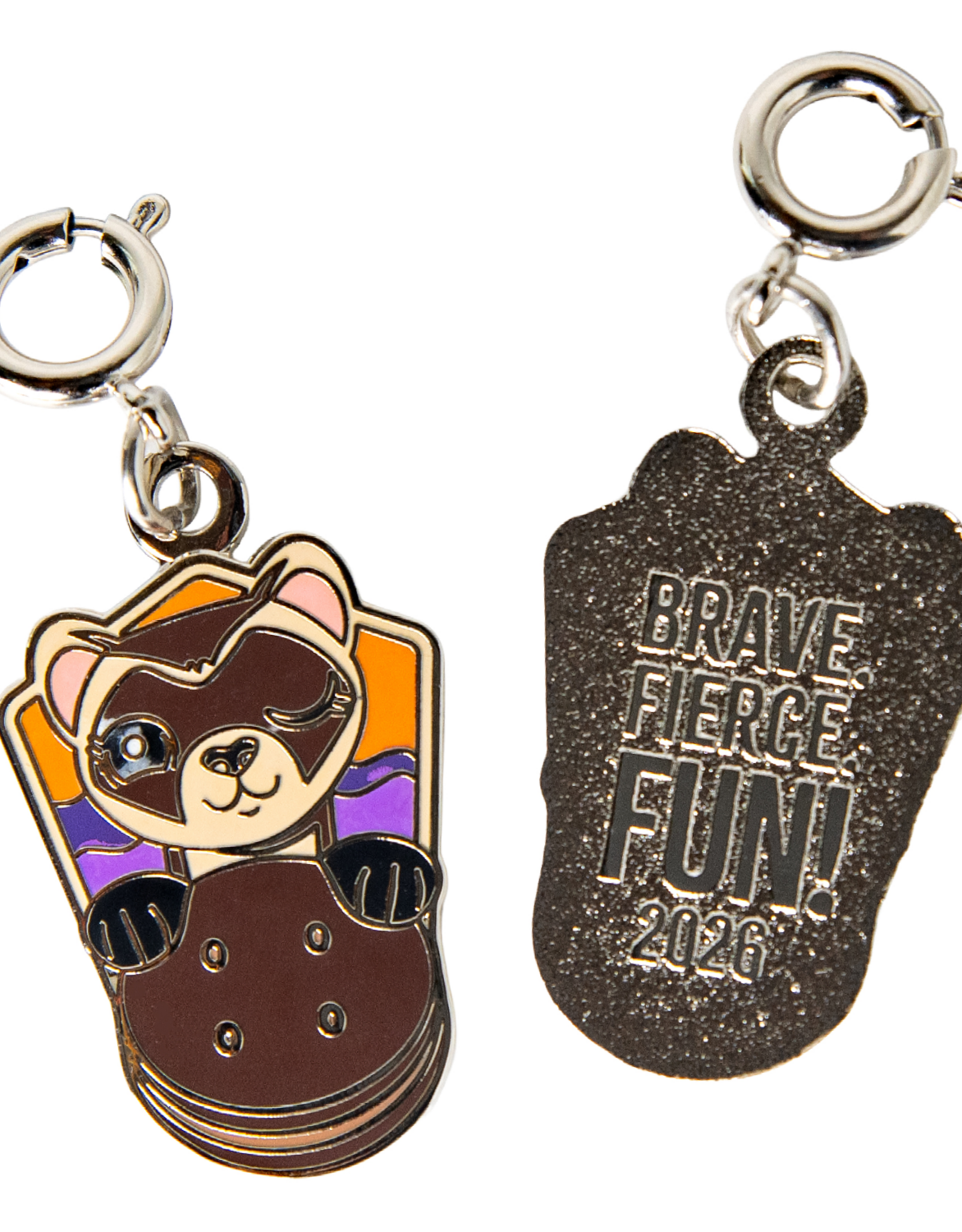 2026 Brave Fierce Fun Cookie Charm