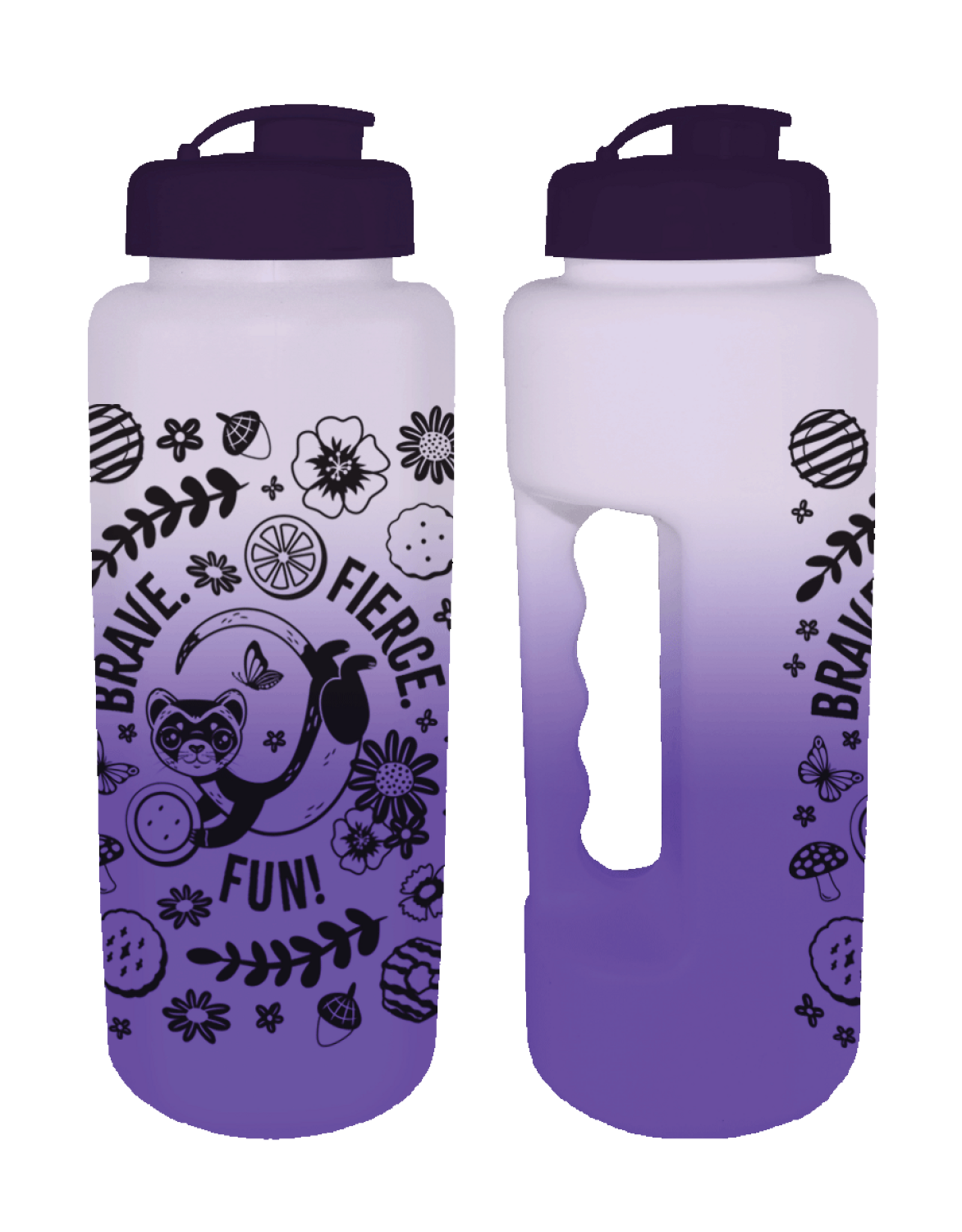 2026 Brave Fierce Fun 32oz Mood Grip Bottle