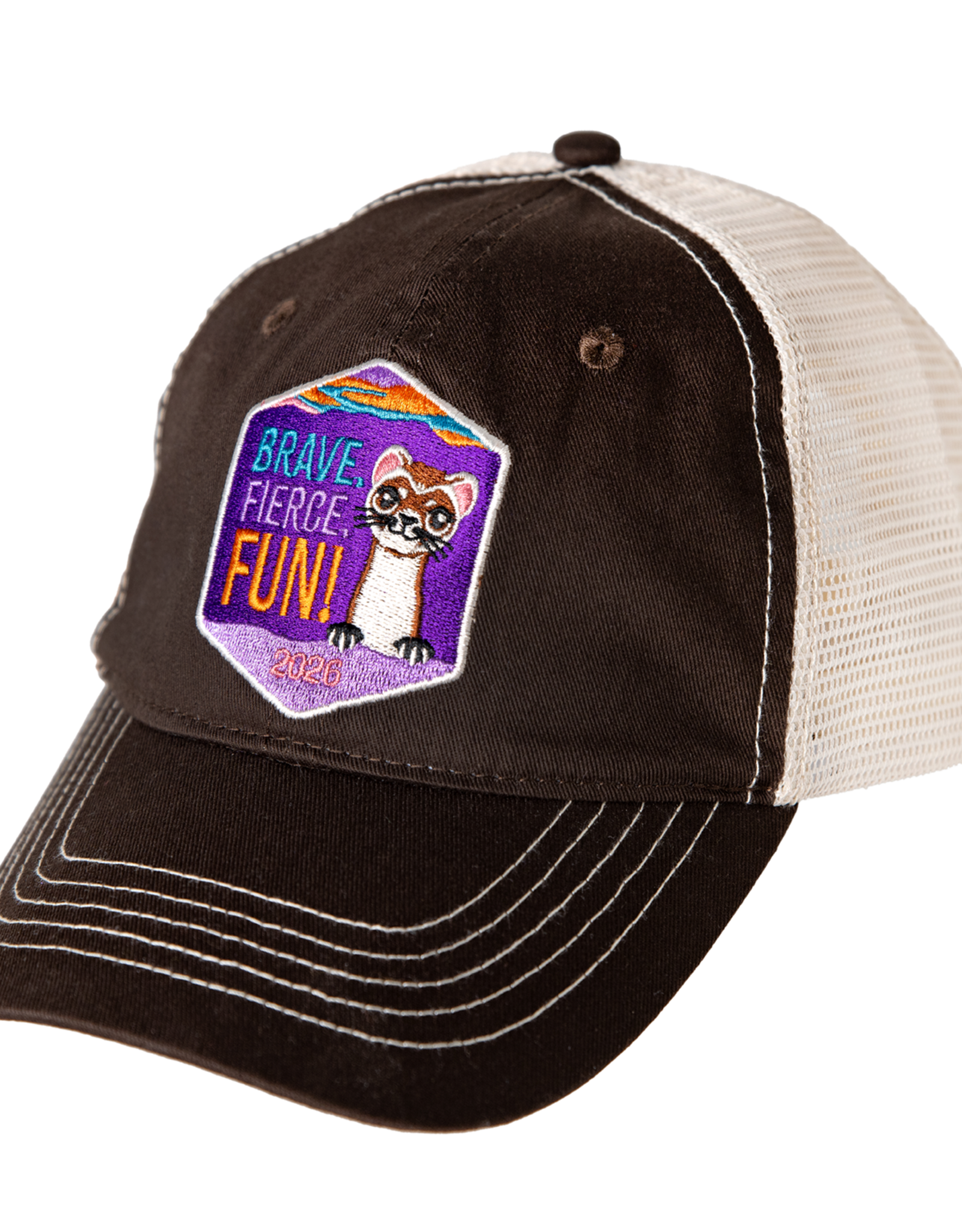 2026 Brave Fierce Fun Mesh Back Cap