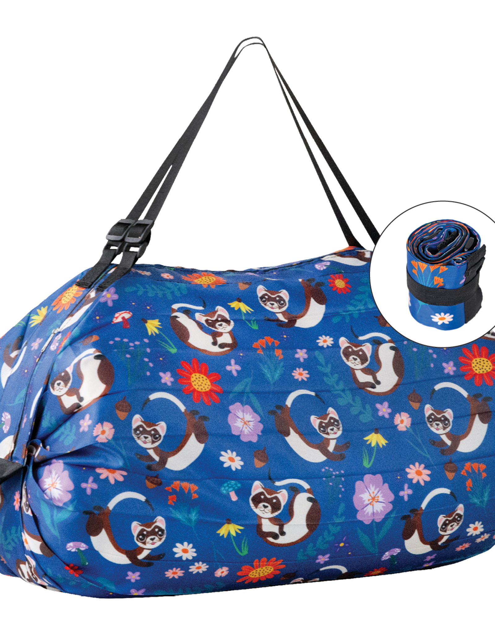 2026 Brave Fierce Fun Roll Up Duffel Bag