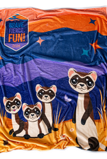 2026 Brave Fierce Fun Ferret Blanket