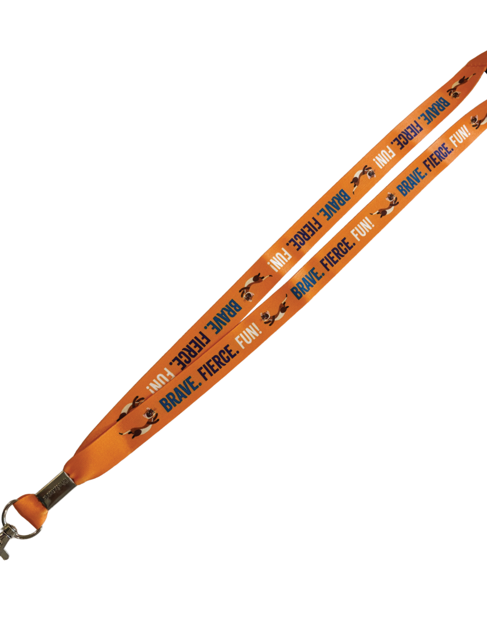 2026 Brave Fierce Fun Lanyard