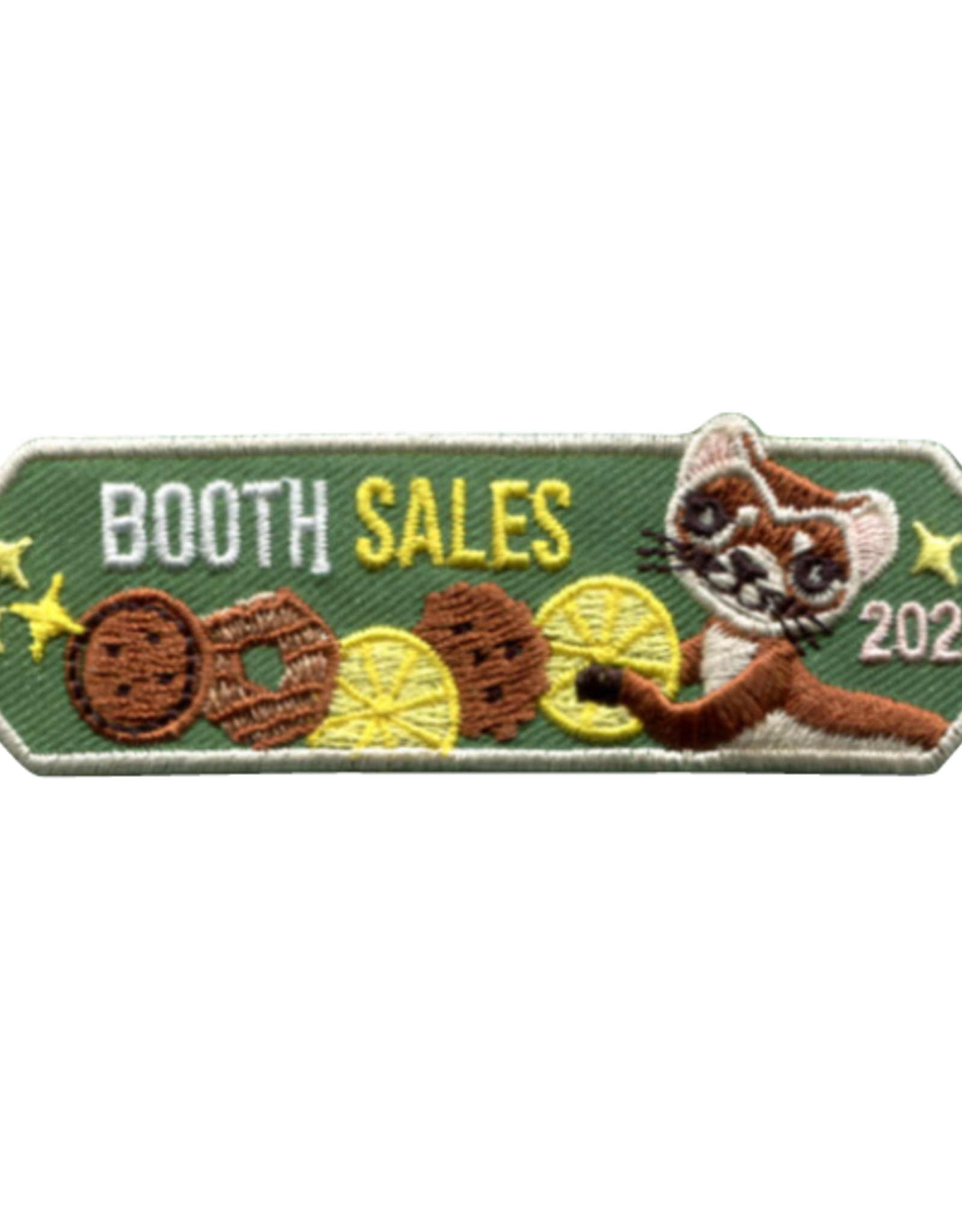 2026 Brave Fierce Fun Cookie Booth Sales Patch