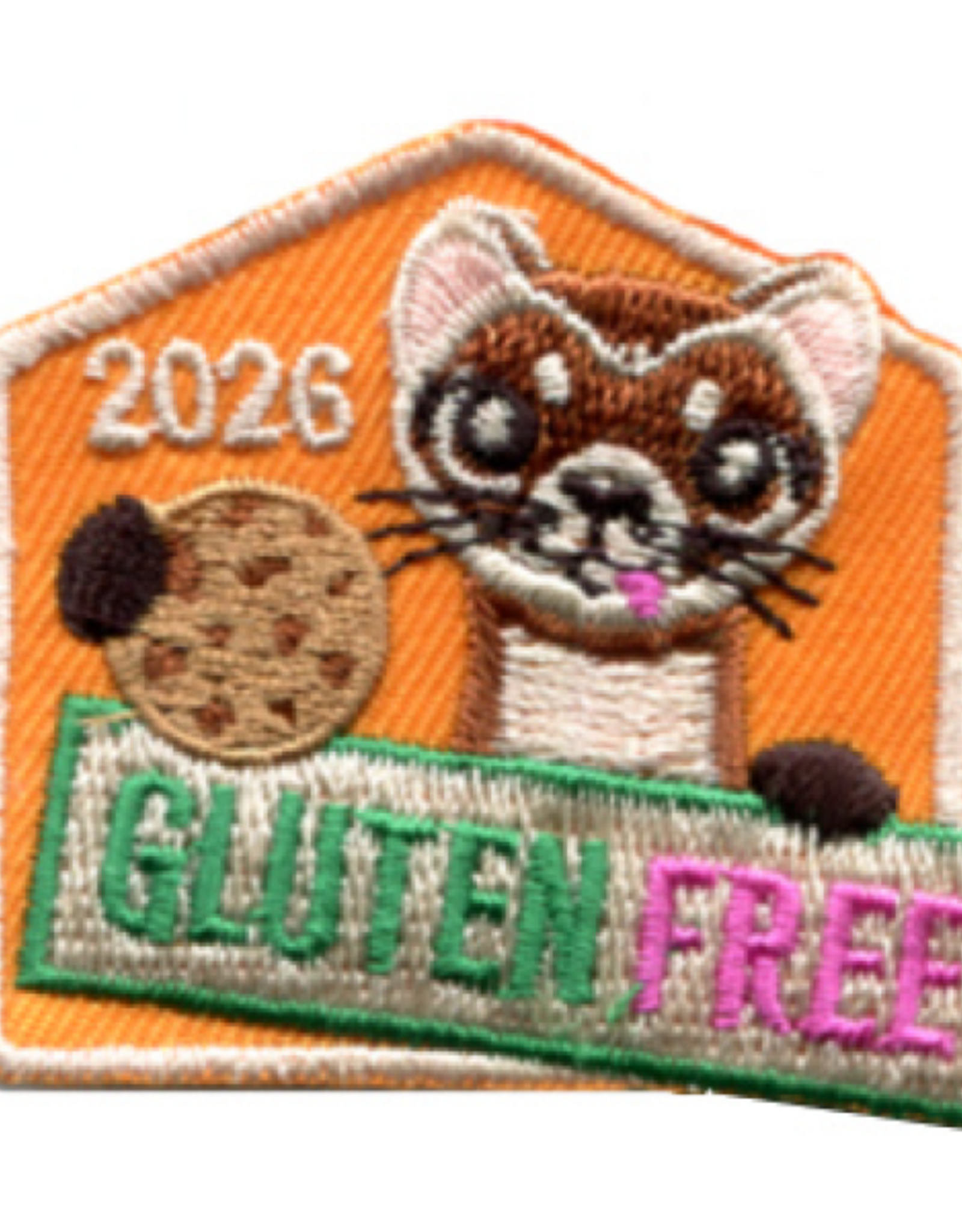 2026 Cookies Brave Fierce Fun Ferret Gluten Free Patch