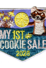 2026 My 1st (First) Cookie Sale Patch w/ Ferret