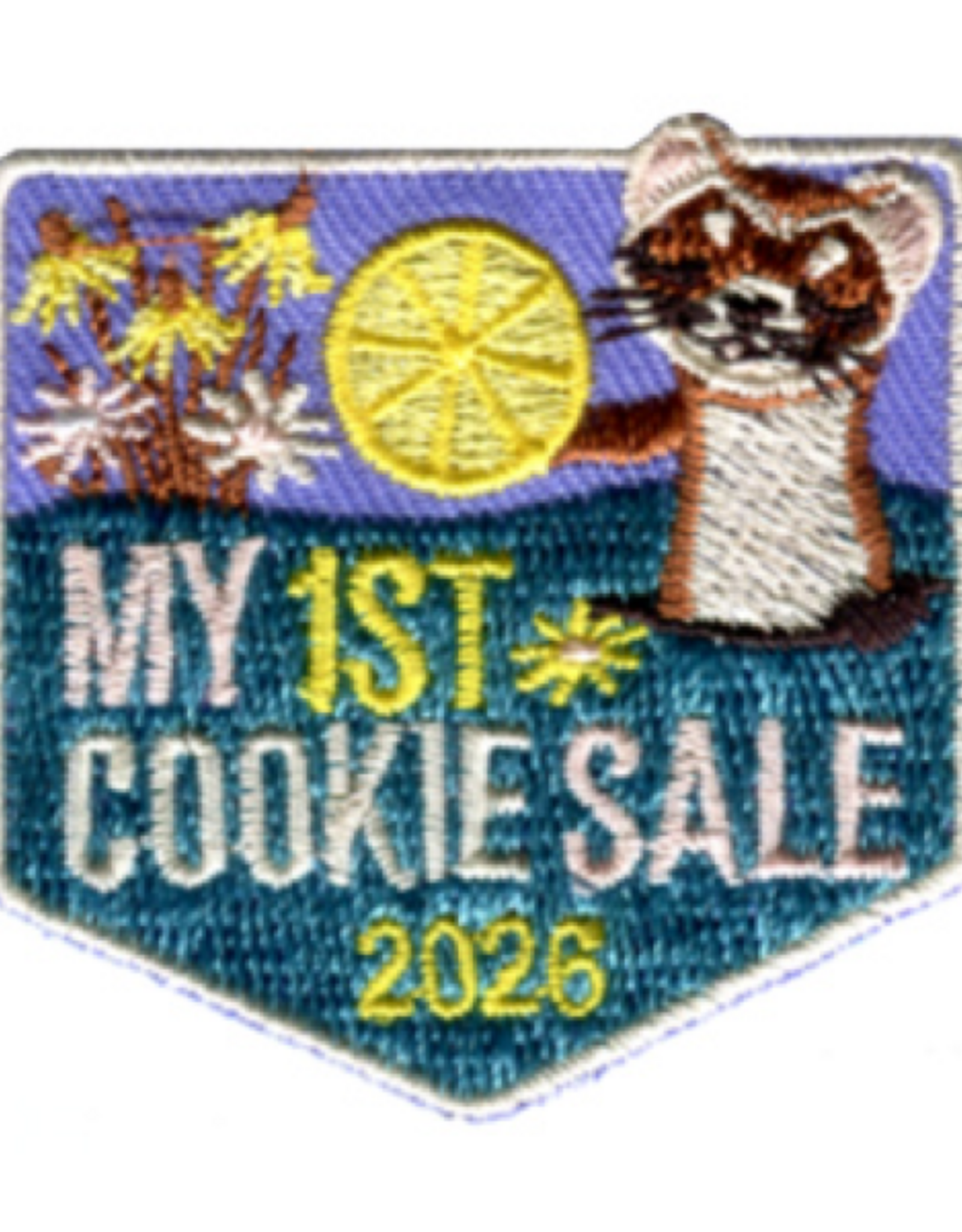 2026 Brave Fierce Fun My 1st (First) Cookie Sale Patch