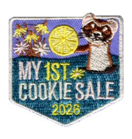 2026 My 1st (First) Cookie Sale Patch w/ Ferret