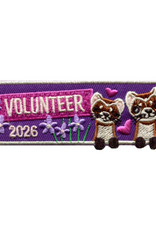 2026 Cookies Brave Fierce Fun Cookie Volunteer Patch