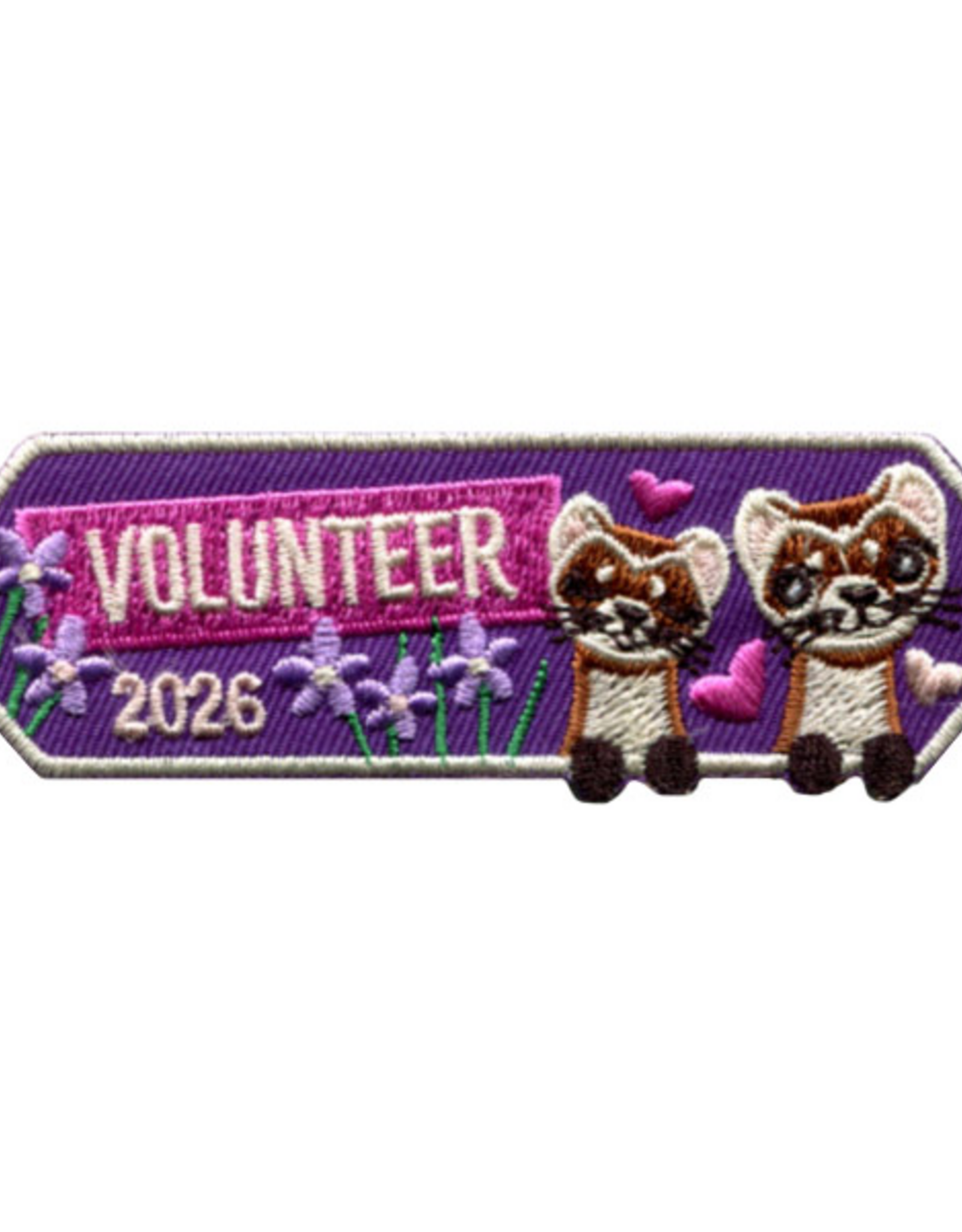 2026 Cookies Brave Fierce Fun Volunteer Patch