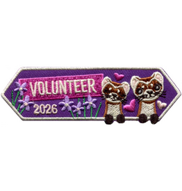 2026 Cookies Brave Fierce Fun Cookie Volunteer Patch