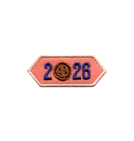 2026 Brave Fierce Fun Cookie Year Bar Patch