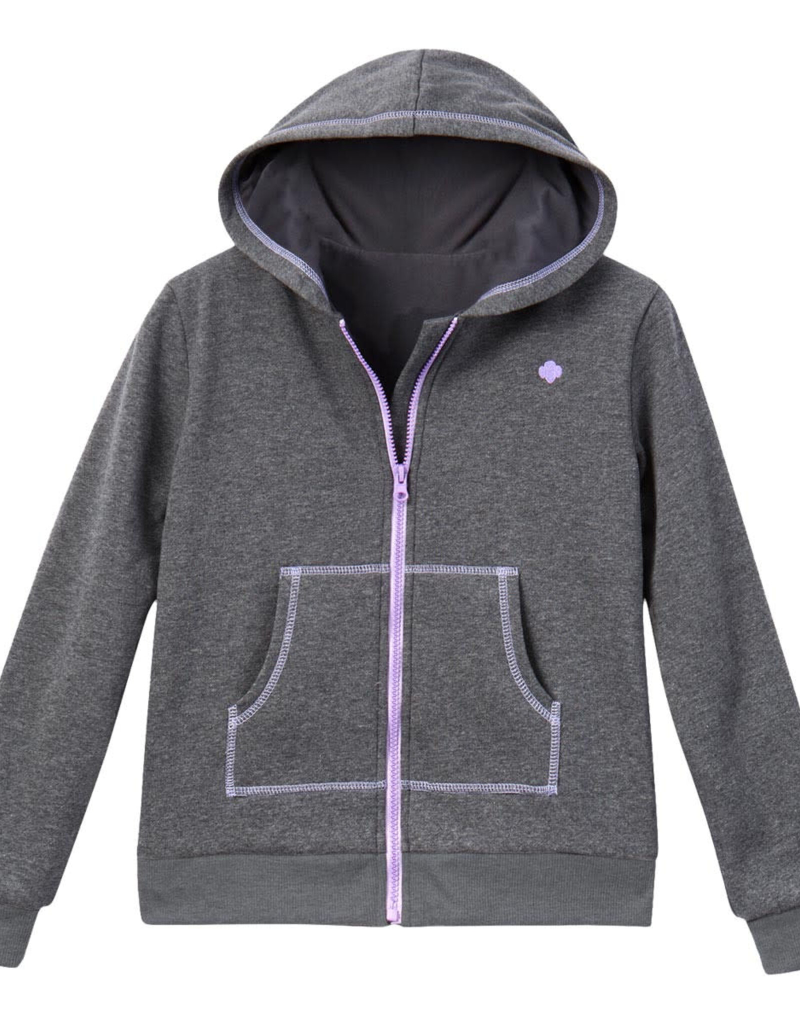 GSUSA Charcoal Zip-Up Hoodie