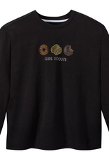 Rhinestone Cookie Long-Sleeve T-Shirt - WOMEN'S