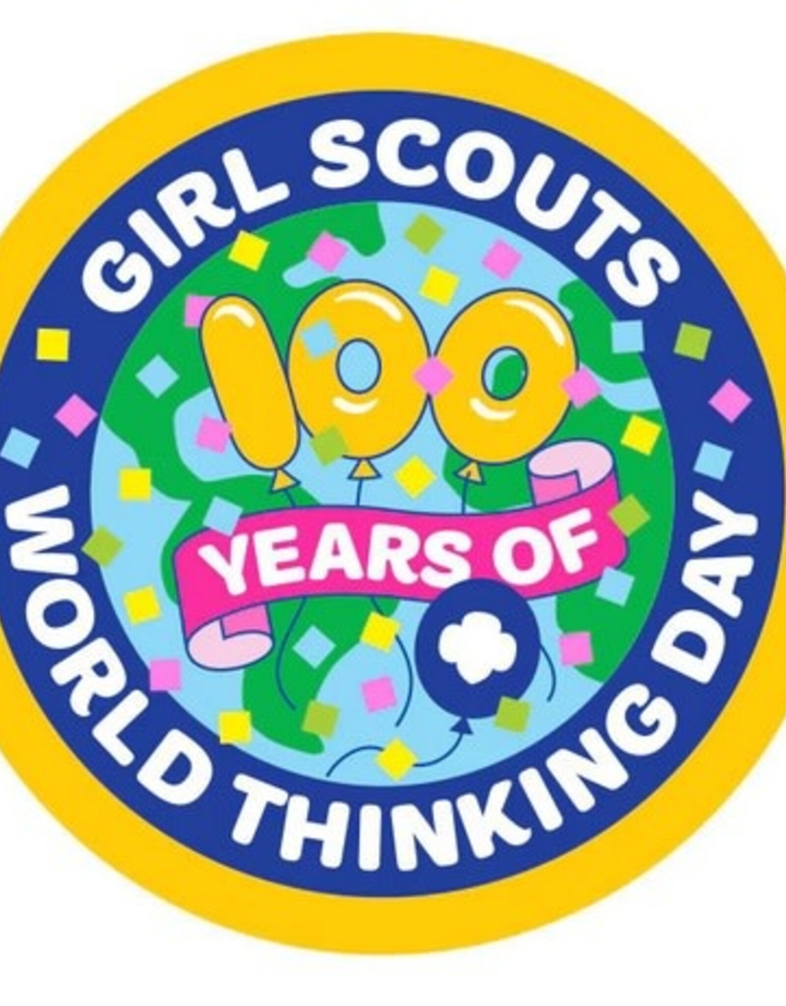 100 Years of World Thinking Day Fun Patch 2026