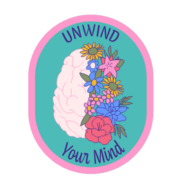 Advantage Emblem & Screen Prnt Unwind Your Mind Mental Health Awareness Program Patch