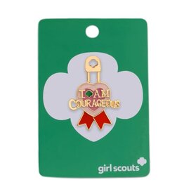 GSUSA I AM Courageous Personal Pin