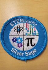Advantage Emblem & Screen Prnt ! STEMtastic Silver Sage Program Patch