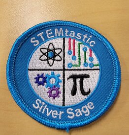 Advantage Emblem & Screen Prnt ! STEMtastic Silver Sage Program Patch