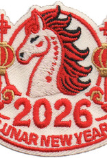 Advantage Emblem & Screen Prnt Lunar New Year 2026 Horse Fun Patch