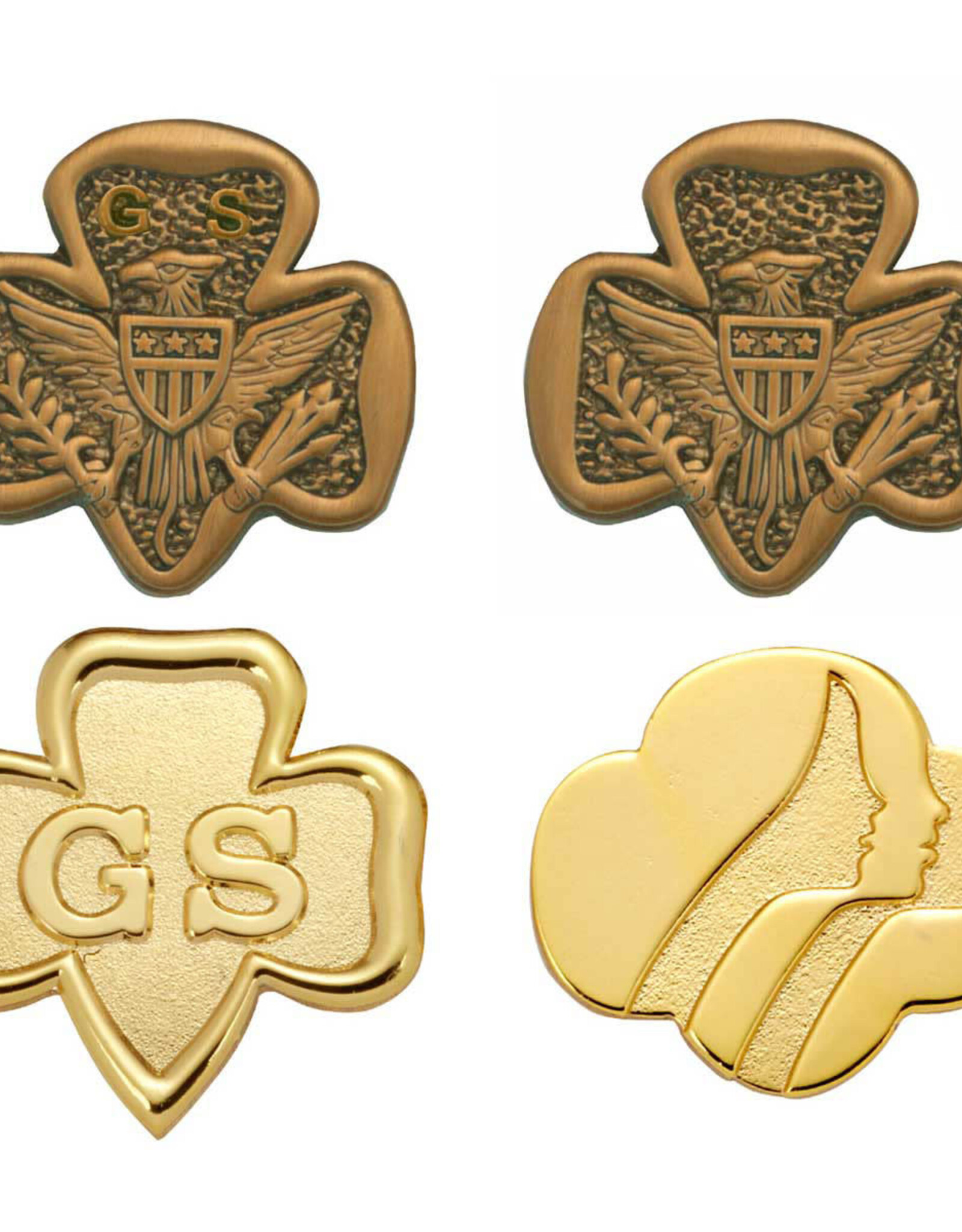 GIRL SCOUTS OF THE USA Legacy Pin Collector Set