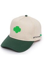GIRL SCOUTS OF THE USA Official Adult Baseball Cap Hat Khaki