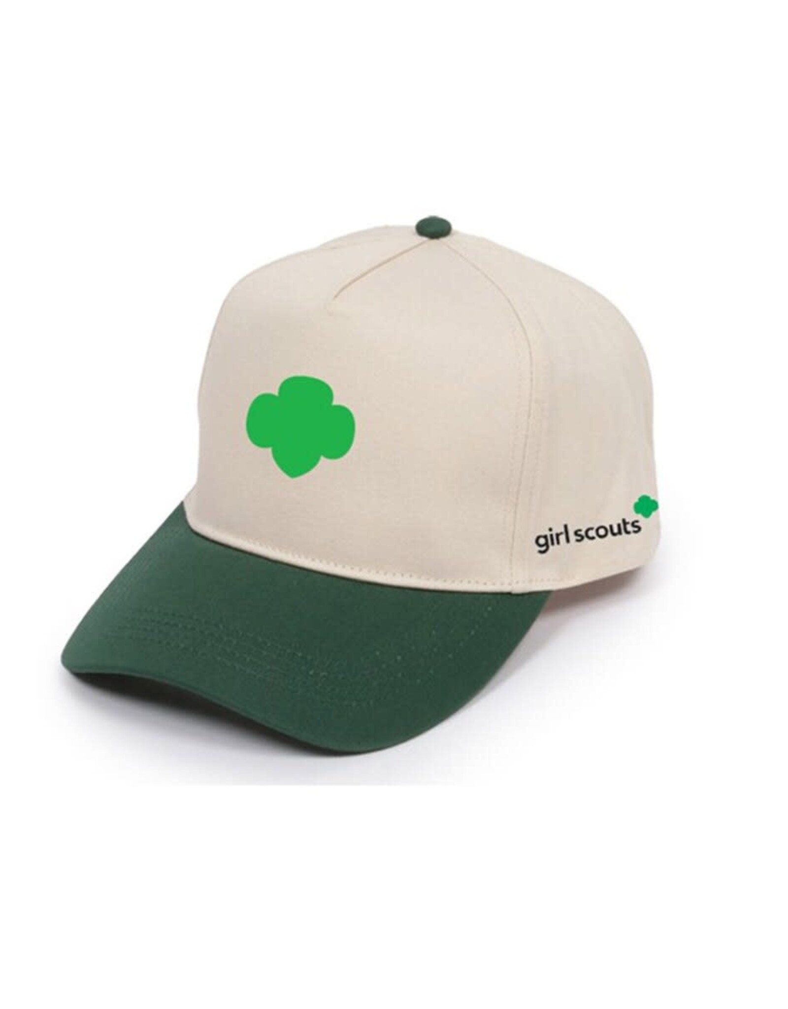 GIRL SCOUTS OF THE USA Official Adult Baseball Cap Hat Khaki