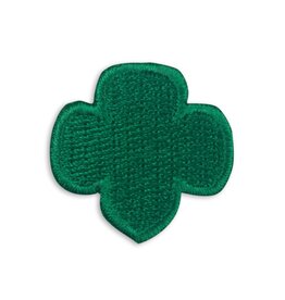 GSUSA Embroidered Trefoil Patch Pin 1"