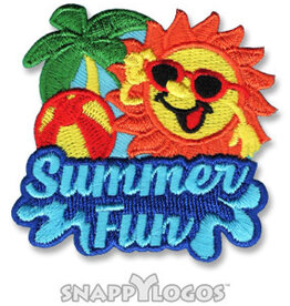 Summer Fun w/ Sun Beach Ball Palm Tree Fun Patch (11014)