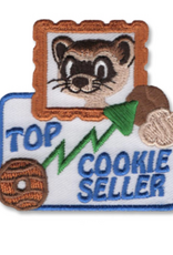 snappylogos Top Cookie  Seller Fun Patch w/ Ferret (10904)