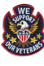 We Support Our Veterans Fun Patch (10580)