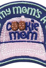 Advantage Emblem & Screen Prnt My Mom's A Cookie Mom Fun Patch