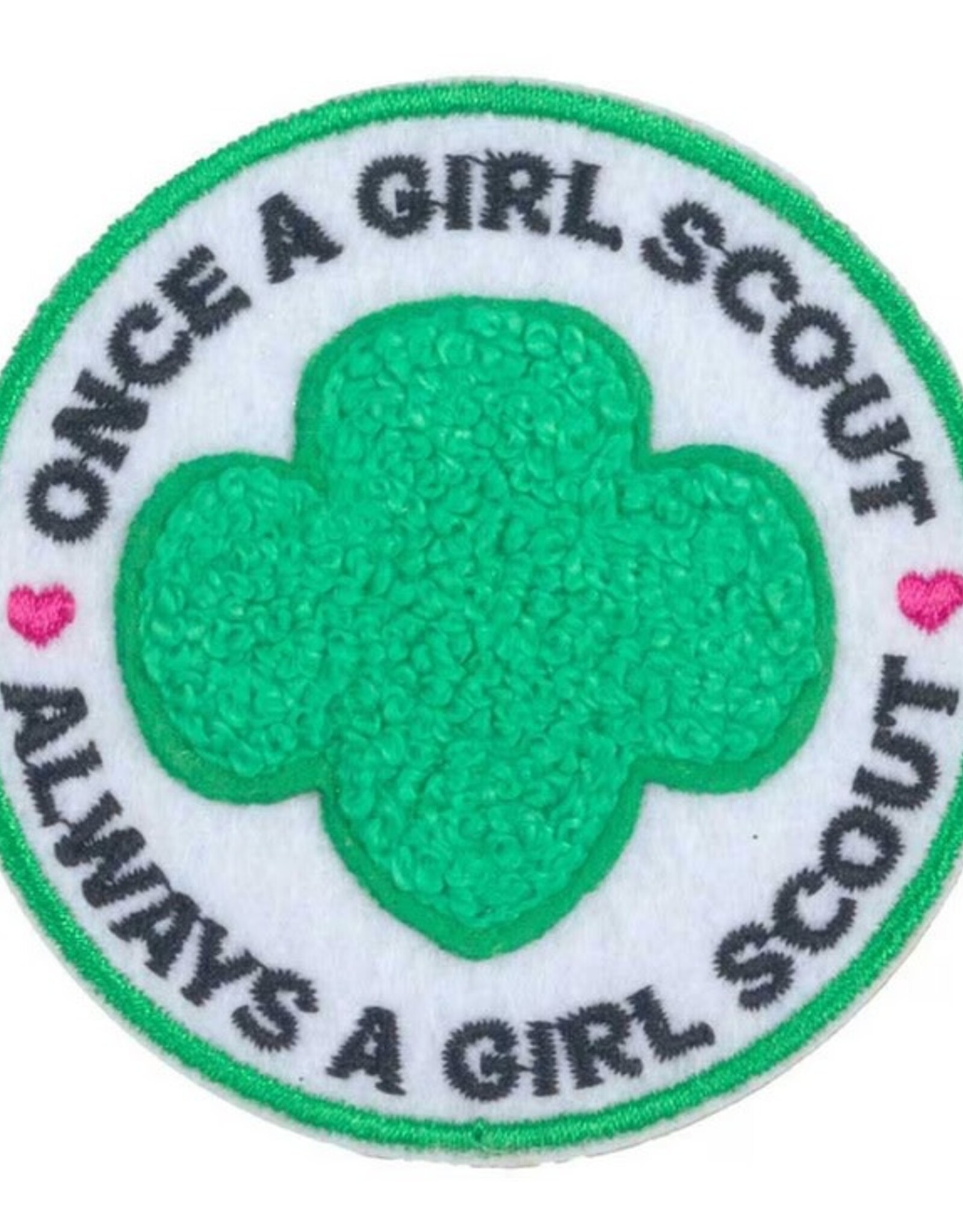 GSUSA Girl Scouts x Supermix Studio Once A Girl Scout Iron-On Super Fun Patch