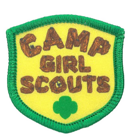 GSUSA Camp Girl Scouts Sew-On Patch