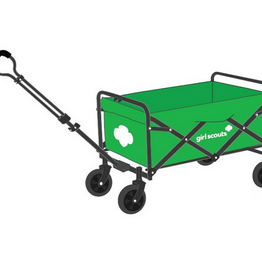 GIRL SCOUTS OF THE USA Girl Scouts Collapsible Wagon (NO SHIPPING)