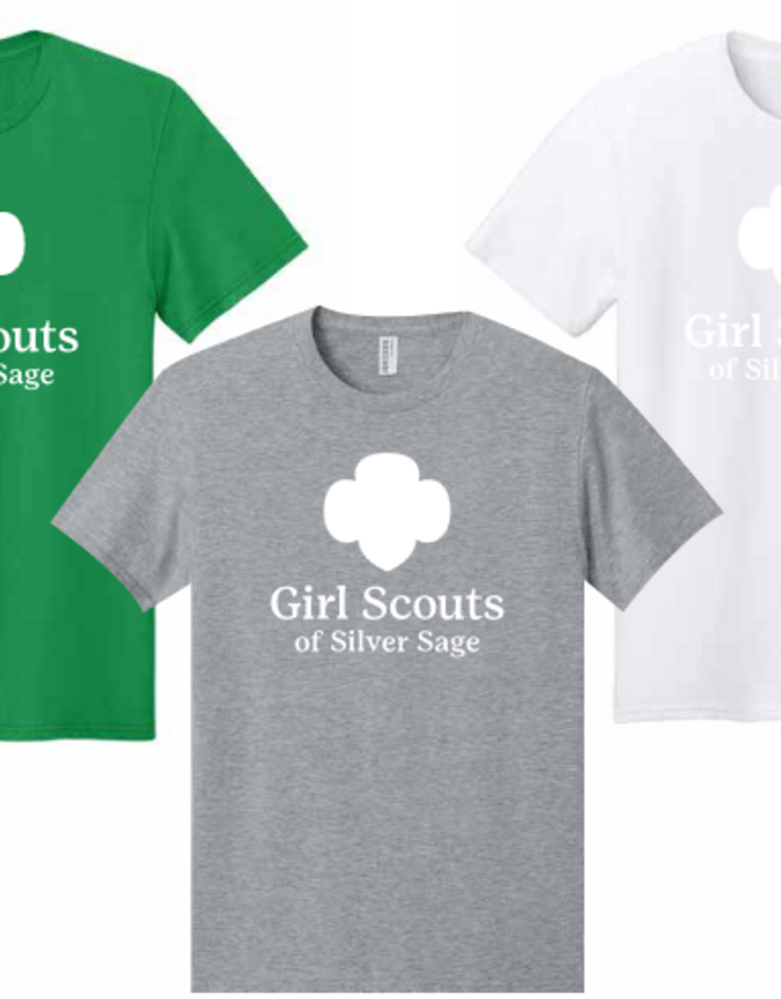 Silver Sage Trefoil Tee