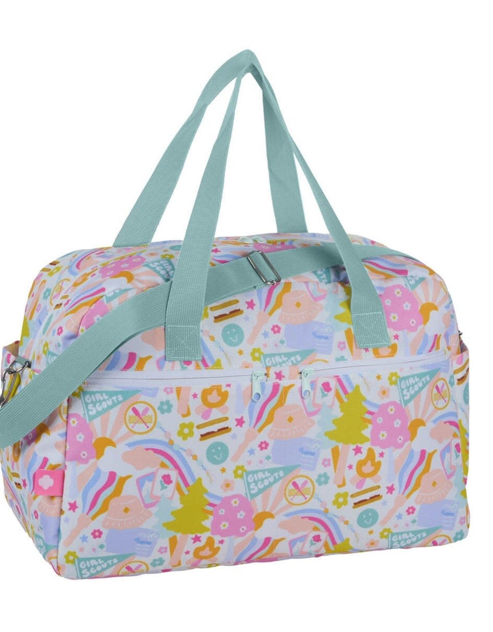 GIRL SCOUTS OF THE USA Wild Wanderer Large Duffle Bag
