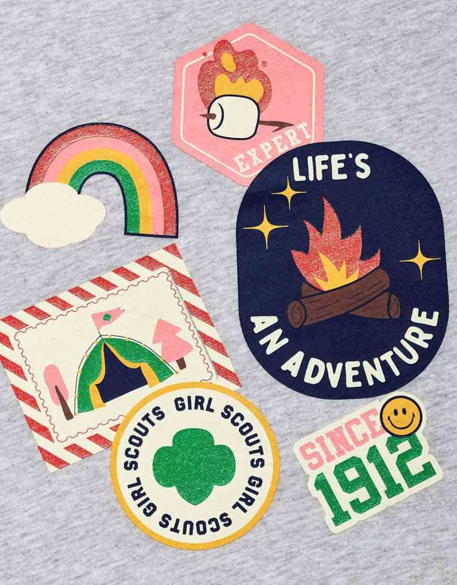 Camp Fun Patch T-Shirt - Women's